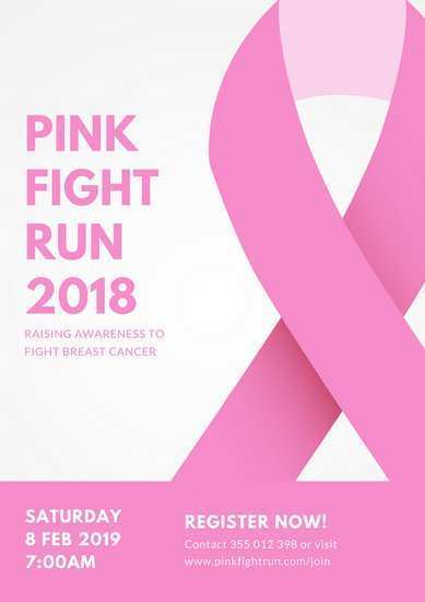 46 How To Create Breast Cancer Flyer Template Formating by Breast Cancer Flyer Template