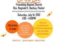 46 How To Create Church Picnic Flyer Templates Formating by Church Picnic Flyer Templates