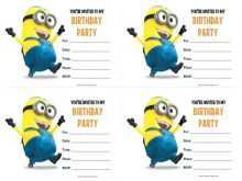 46 How To Create Minion Thank You Card Template Free Download with Minion Thank You Card Template Free
