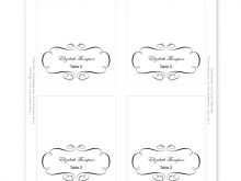 46 How To Create Place Card Template Word 2 Per Sheet Now by Place Card Template Word 2 Per Sheet