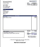 46 Online Blank Invoice Format In Excel Templates with Blank Invoice Format In Excel