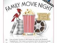 46 Online Family Movie Night Flyer Template for Family Movie Night Flyer Template