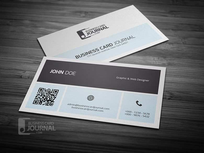 46 Online Free Business Card Template With Qr Code Formating for Free Business Card Template With Qr Code