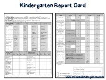 46 Online Grade R Report Card Template PSD File with Grade R Report Card Template