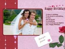 46 Online Love Birthday Card Template PSD File with Love Birthday Card Template