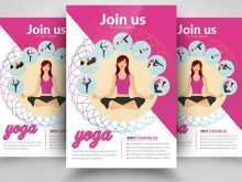 46 Online Yoga Flyer Design Templates Now with Yoga Flyer Design Templates
