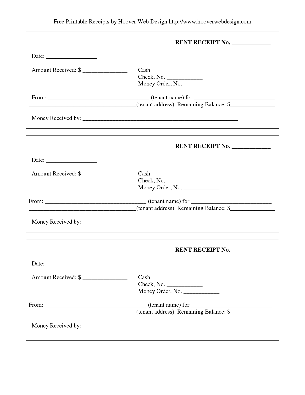 46 Printable Blank Receipt Book Template in Word with Blank Receipt
