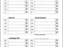 46 Printable High School Student Agenda Template Formating by High School Student Agenda Template