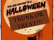 46 Printable Trunk Or Treat Flyer Template Free With Stunning Design by Trunk Or Treat Flyer Template Free