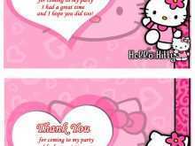 46 Report Free Hello Kitty Thank You Card Template Layouts for Free Hello Kitty Thank You Card Template