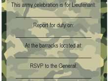46 Standard Army Birthday Card Template Templates by Army Birthday Card Template