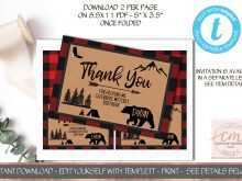 46 The Best One Page Thank You Card Template Layouts for One Page Thank You Card Template