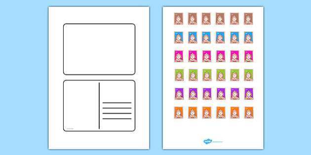 46 The Best Postcard Template Ks2 A5 Photo with Postcard Template Ks2 A5