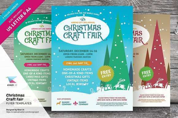 46 Visiting Christmas Fair Flyer Template for Ms Word with Christmas Fair Flyer Template