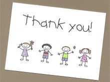 46 Visiting Thank You Card Template Child Now with Thank You Card Template Child