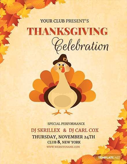 46 Visiting Thanksgiving Flyer Template Free Download For Ms Word For Thanksgiving Flyer Template Free Download Cards Design Templates