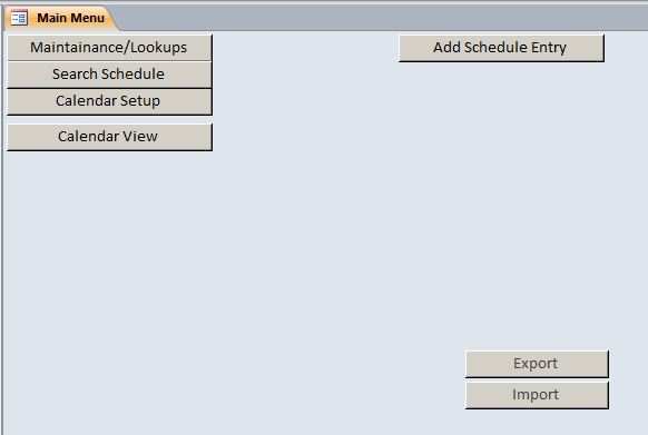 47 Adding Access Production Schedule Template in Word with Access Production Schedule Template