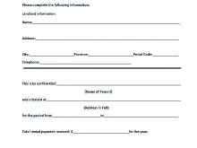 Builders Tax Invoice Template