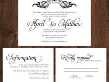 47 Adding Wedding Card Rsvp Template For Free by Wedding Card Rsvp Template