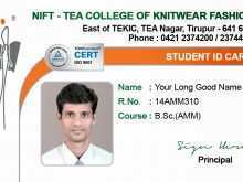 47 Best Student Id Card Template In Excel With Stunning Design for Student Id Card Template In Excel