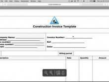 47 Blank Construction Invoice Template Doc Maker by Construction Invoice Template Doc