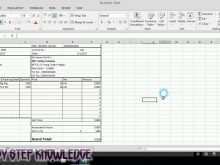 47 Blank Invoice Format Excel Gst Formating for Invoice Format Excel Gst