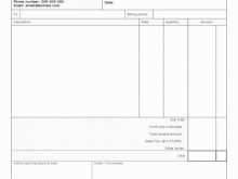 Construction Invoice Template Pdf