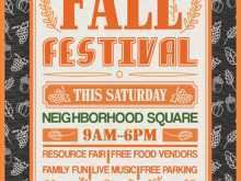 47 Create Fall Festival Flyer Template Formating for Fall Festival Flyer Template