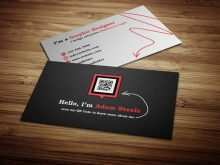 47 Create Free Business Card Template With Qr Code Formating for Free Business Card Template With Qr Code