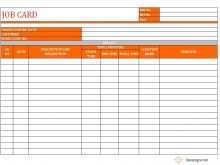 47 Create Job Card Template Excel Free Layouts with Job Card Template Excel Free