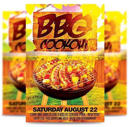 47 Creating Cookout Flyer Template For Free by Cookout Flyer Template