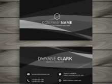 47 Creating Name Card Template Black Templates for Name Card Template Black