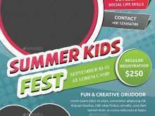 47 Creating Summer Camp Flyer Template Download with Summer Camp Flyer Template