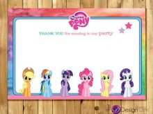 47 Creative My Little Pony Thank You Card Template in Word by My Little Pony Thank You Card Template