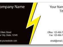 47 Customize Business Card Template Electrician in Word for Business Card Template Electrician