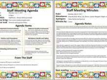 47 Customize Meeting Agenda Template Childcare PSD File by Meeting Agenda Template Childcare
