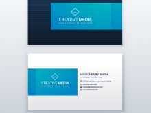 Free Elegant Name Card Template