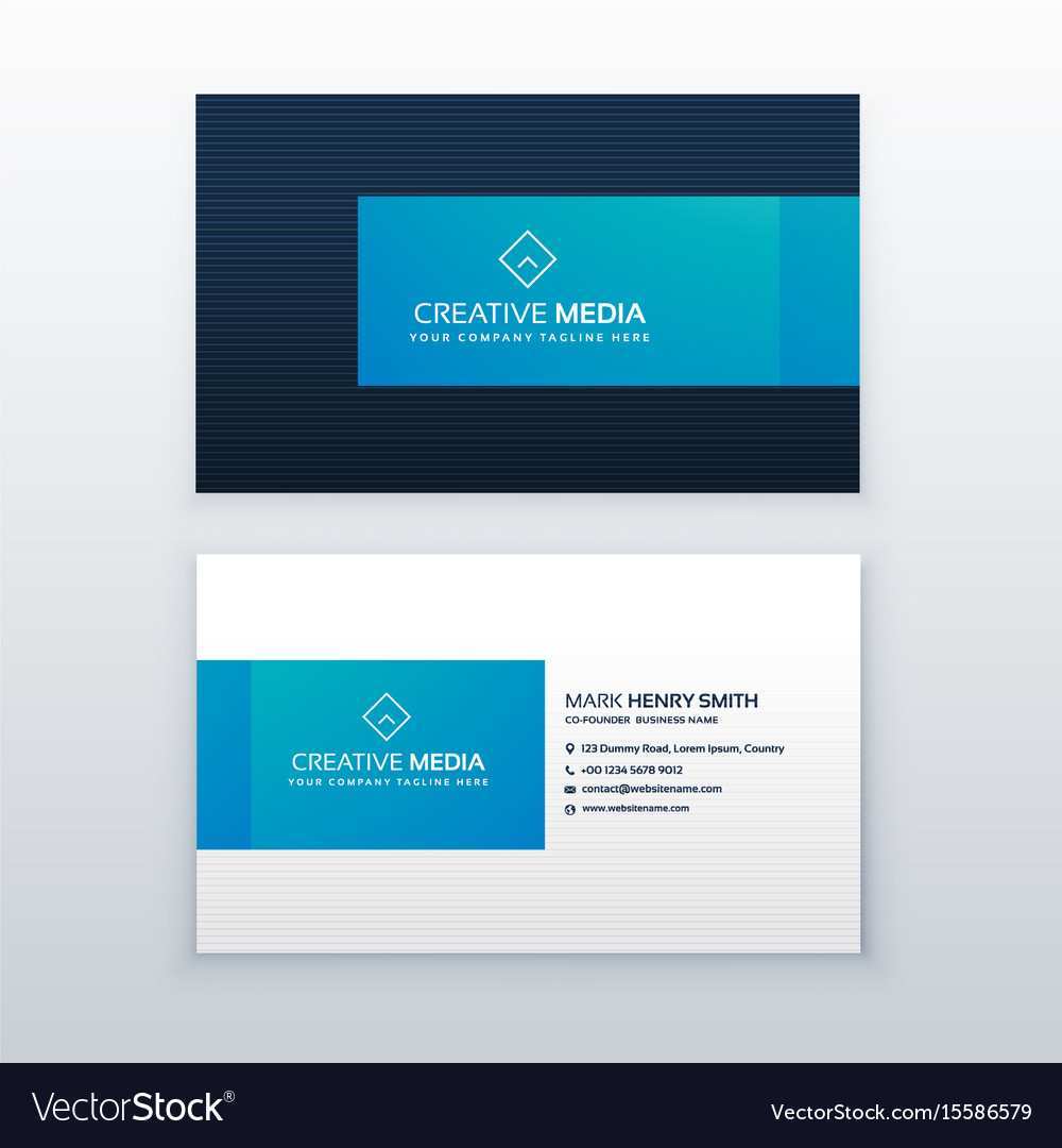 free-elegant-name-card-template-cards-design-templates