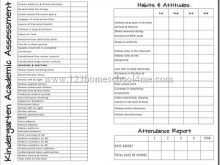 Homeschool 1St Grade Report Card Template