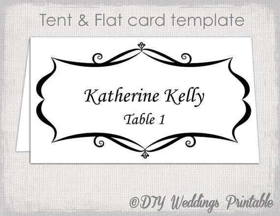 47 Customize Our Free Place Card Template On Word Templates by Place Card Template On Word