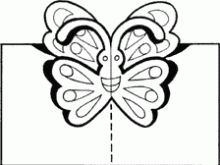 47 Customize Our Free Pop Up Card Butterfly Template Formating for Pop Up Card Butterfly Template