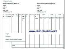 47 Customize Service Tax Invoice Format 2019 Templates by Service Tax Invoice Format 2019