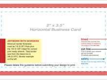 Business Cards Templates Size