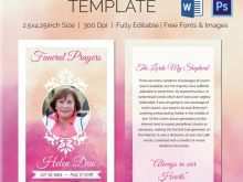 47 Format Funeral Prayer Card Template For Word Formating for Funeral Prayer Card Template For Word