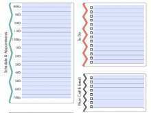 47 Format Make A Daily Schedule Template Formating by Make A Daily Schedule Template