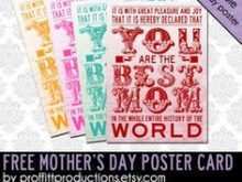 47 Format Mother S Day Card Template Tes Layouts with Mother S Day Card Template Tes
