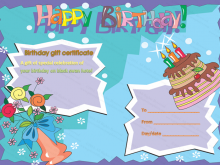 47 Free Printable Birthday Card Gift Template Photo for Birthday Card Gift Template