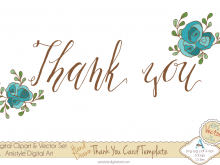 47 How To Create Digital Thank You Card Template Download with Digital Thank You Card Template
