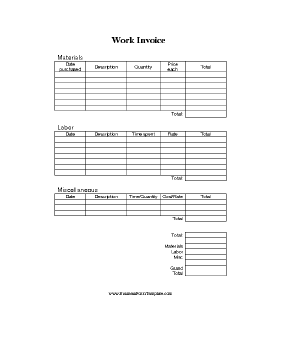 47 How To Create Free Labor Invoice Templates Formating with Free Labor Invoice Templates