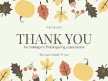 47 How To Create Thanksgiving Thank You Card Template For Free by Thanksgiving Thank You Card Template